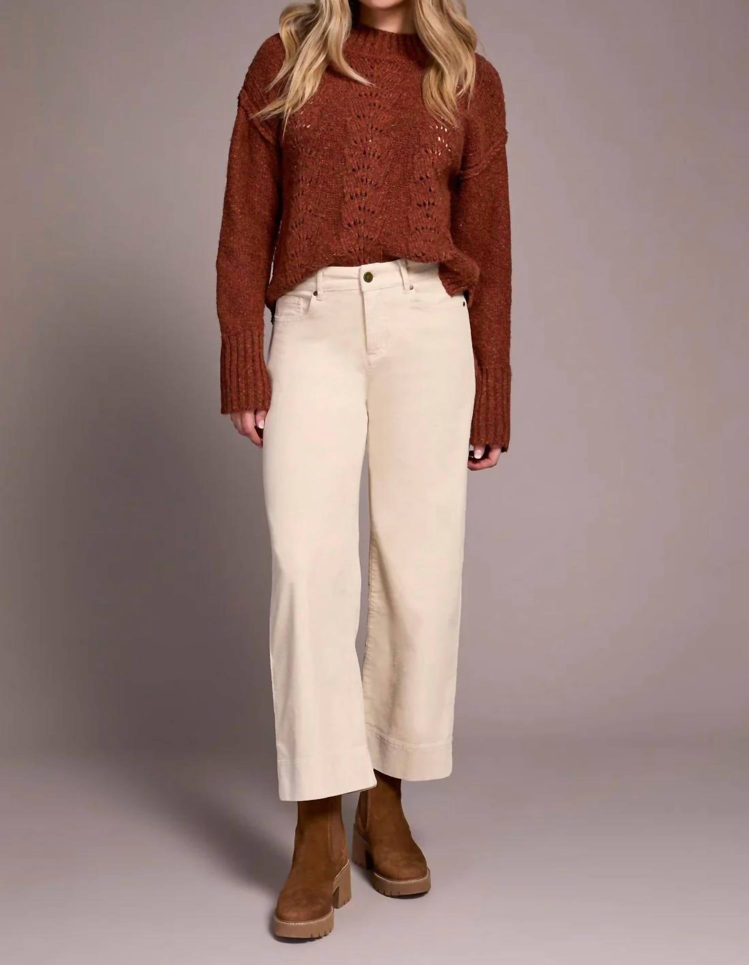 Tribal - High Rise Ankle Pant