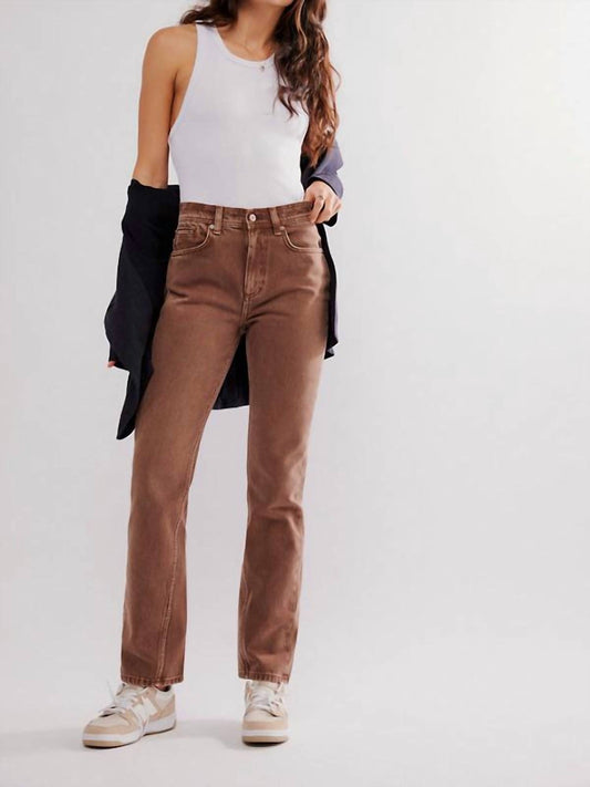 Free People - Xena Slim Straight Denim Jeans