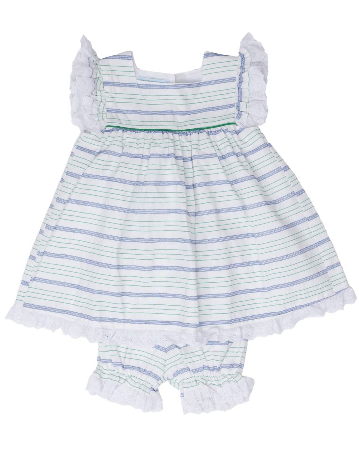 The Oaks Apparel - Girl's Gabby Stripe Bloomer Set
