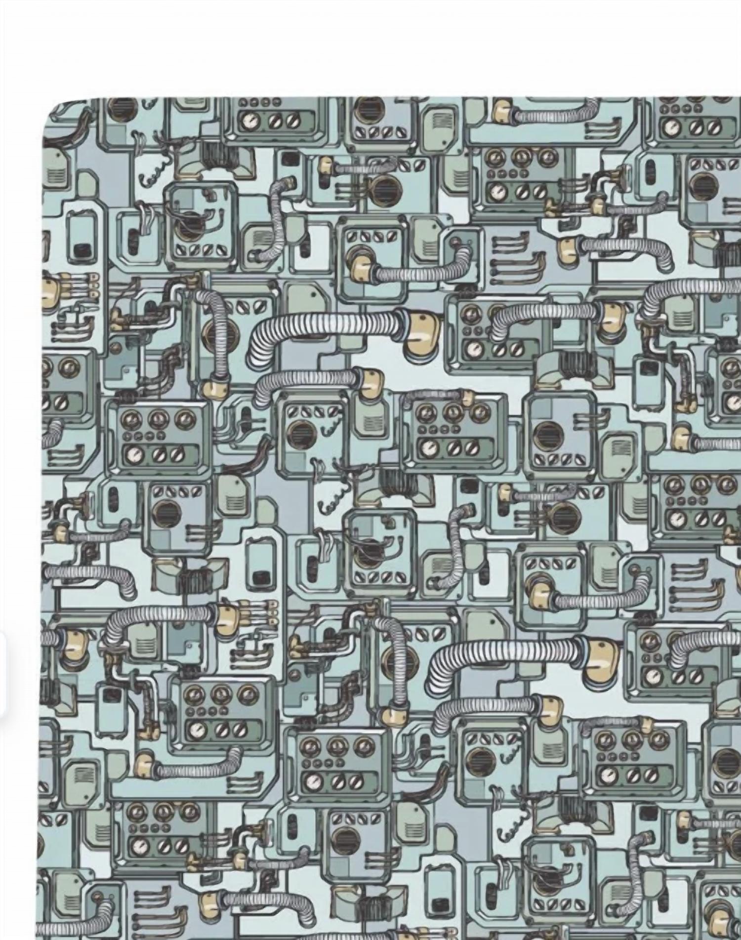 Kickee - Toddler's Spring Sky Tinkering Blanket