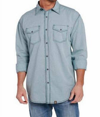 Cowboy Up - Snap Front Long Sleeves Shirt