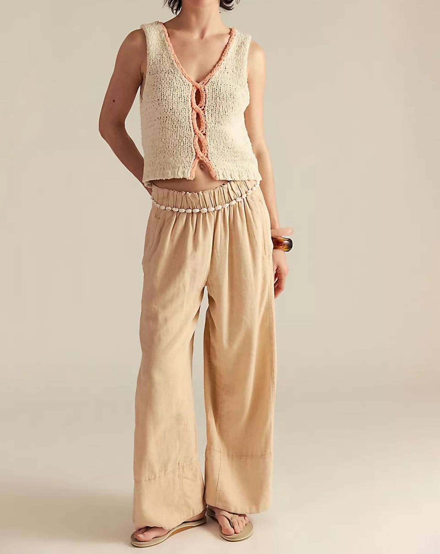 Free People - Sicily Sweater Shell Top