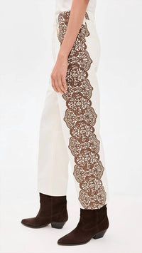 The Great. - Lace Print Wayne Jean