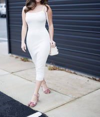 French Connection - Cotton Pointelle Maxi Dress