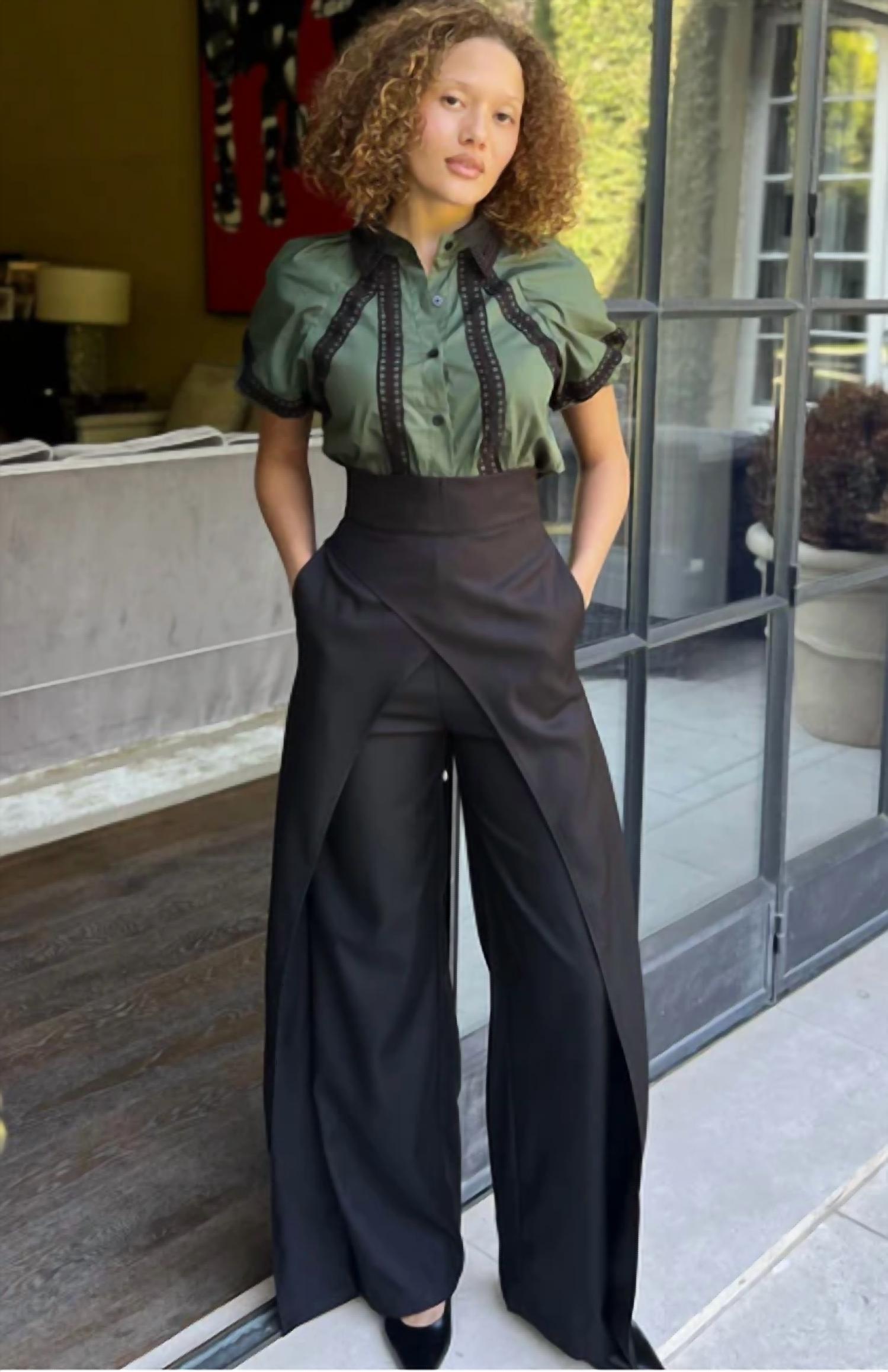 Mulla - Fly Away Tie Back Pants