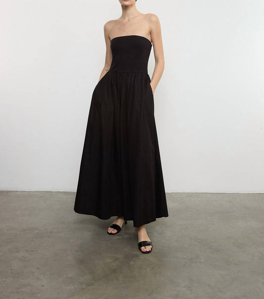 Enza Costa - COTTON RESORT STRAPLESS DRESS