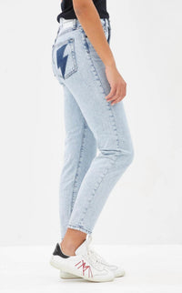 Denim Bolt Jeans