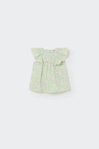 Cozmo - Girl's Bright Floral Baby Dress