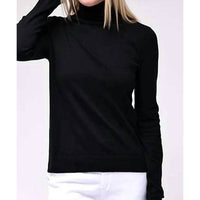 Minnie Rose - Long Sleeve Turtleneck Top