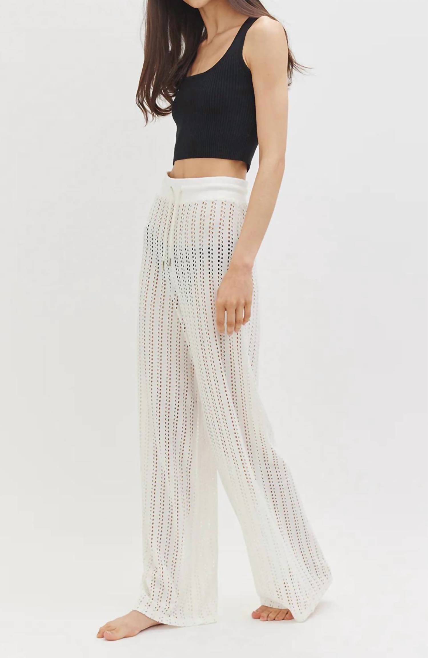 Kathryn Mccarron - Mica Crochet Pants