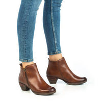 PIKOLINOS Women's Rotterdam Zip Ankle Boots in cuero - women's shoe - view 4