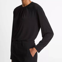 Vince - Soft Gathered Blouse Top