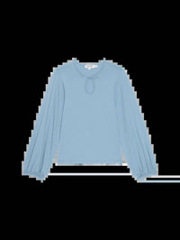 Nation LTD Carolina Keyhole Top in allure - women's long sleeve top - view 5