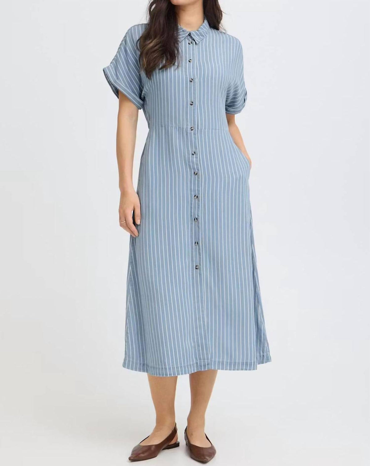 B.Young - Daydream Dialogue Midi Dress