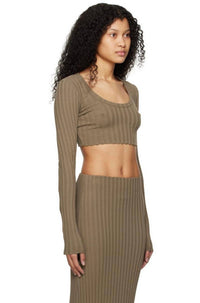 Cotton Citizen - Capri Crop Long Sleeve Top