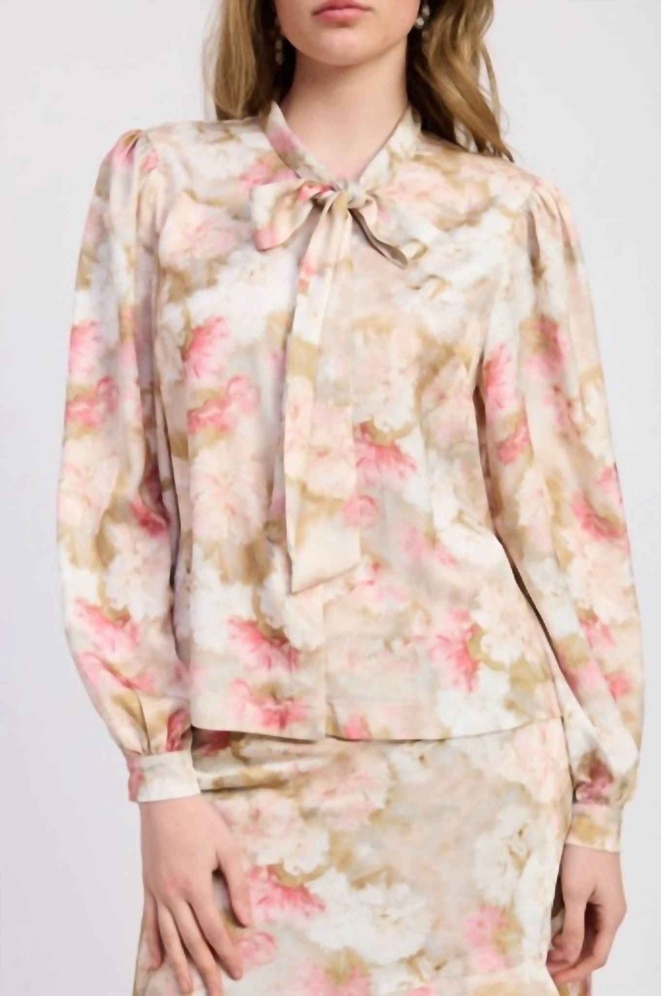 Jacquie The Label - Mackenzie Long Sleeve Blouse