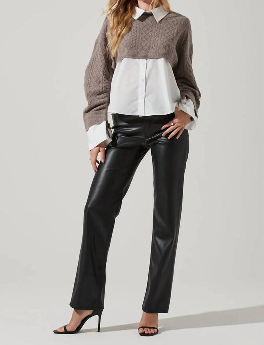 Astr - The Label Carol Sweater