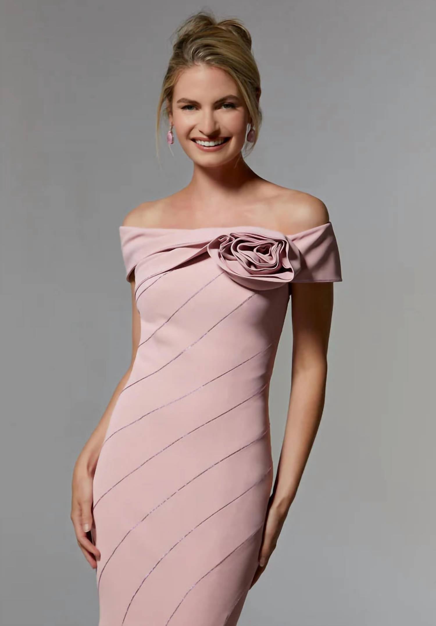 Morilee - Off The Shoulder Gown