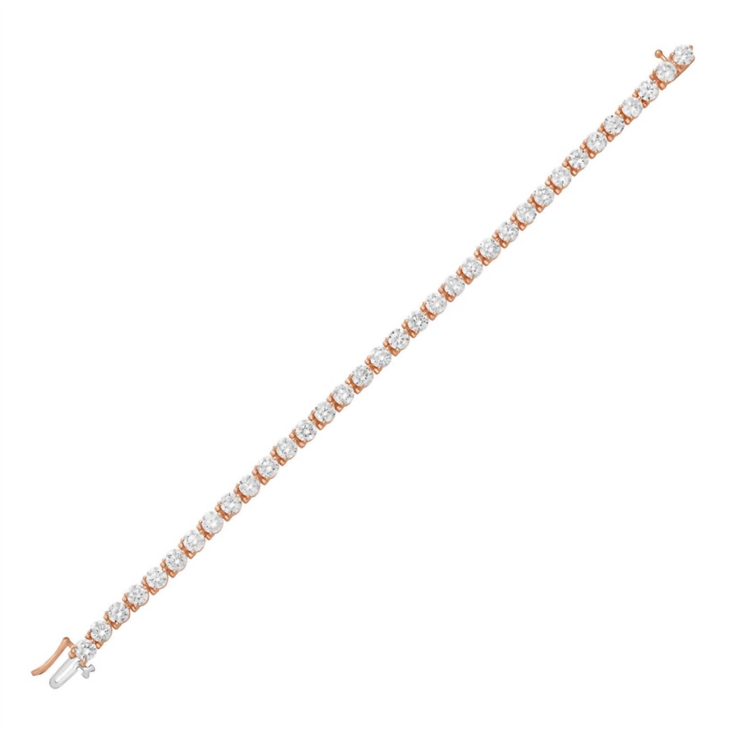Diana M Jewels - Women's Round Lab-Grown Diamond Jewelry Bracelet (20.00 Ct) - Signature
