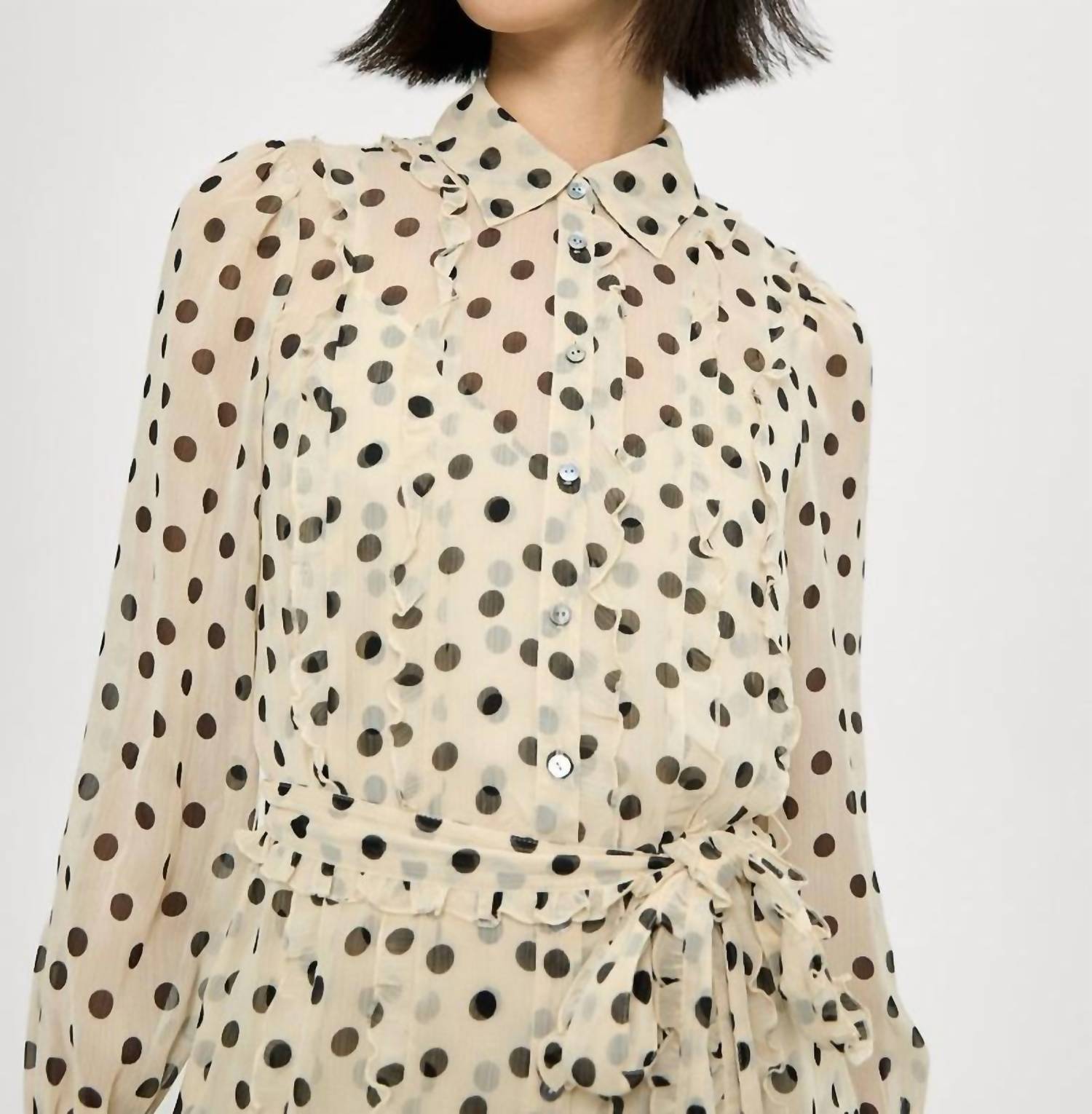 Cinq A Sept - Polka Dot Estelle Dress
