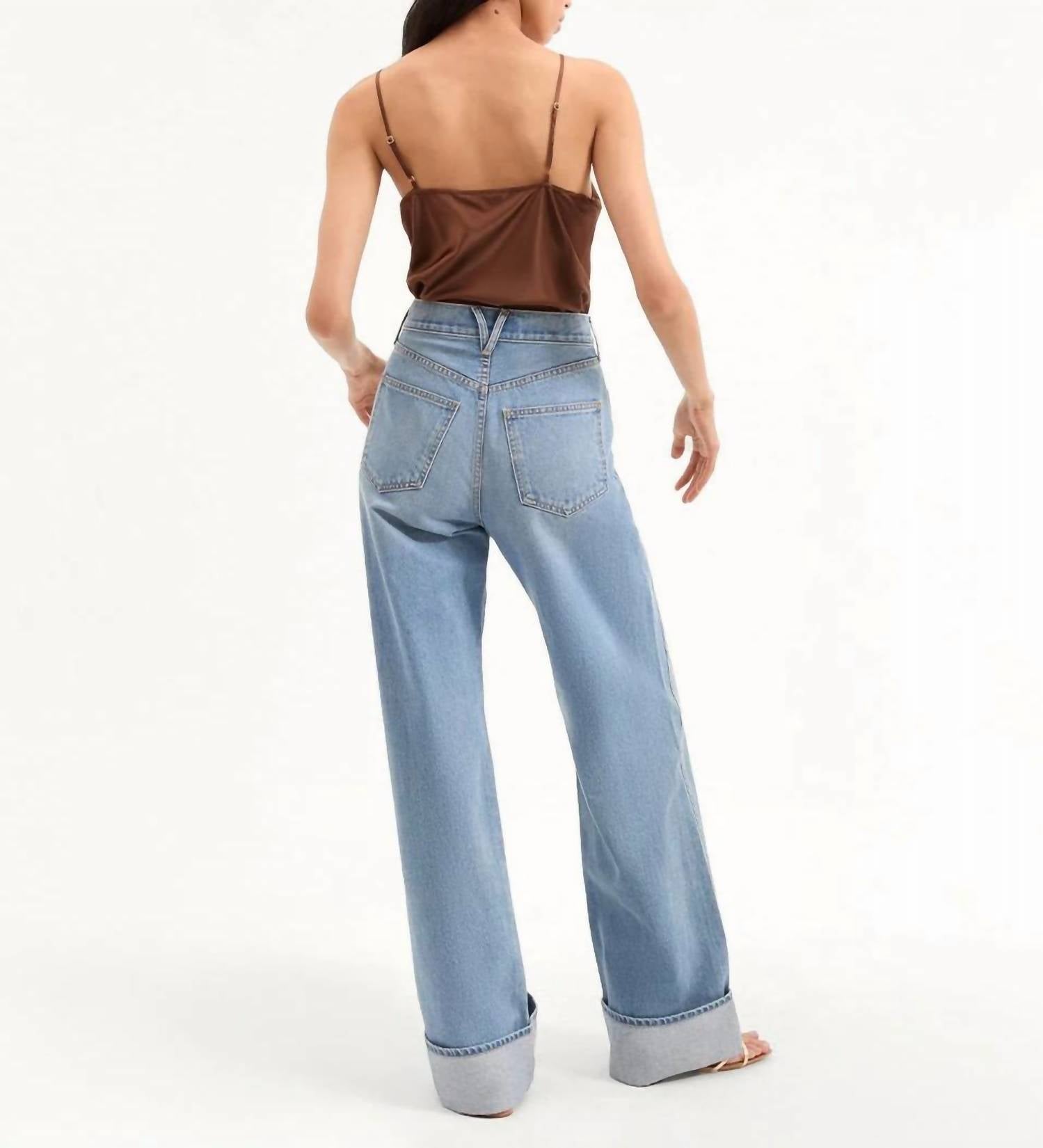 Veronica Beard - Taylor High Rise Wide Leg Jeans