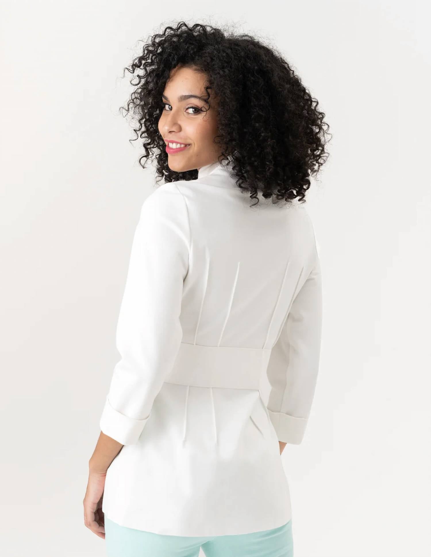Renuar - Woven Sashed Jacket