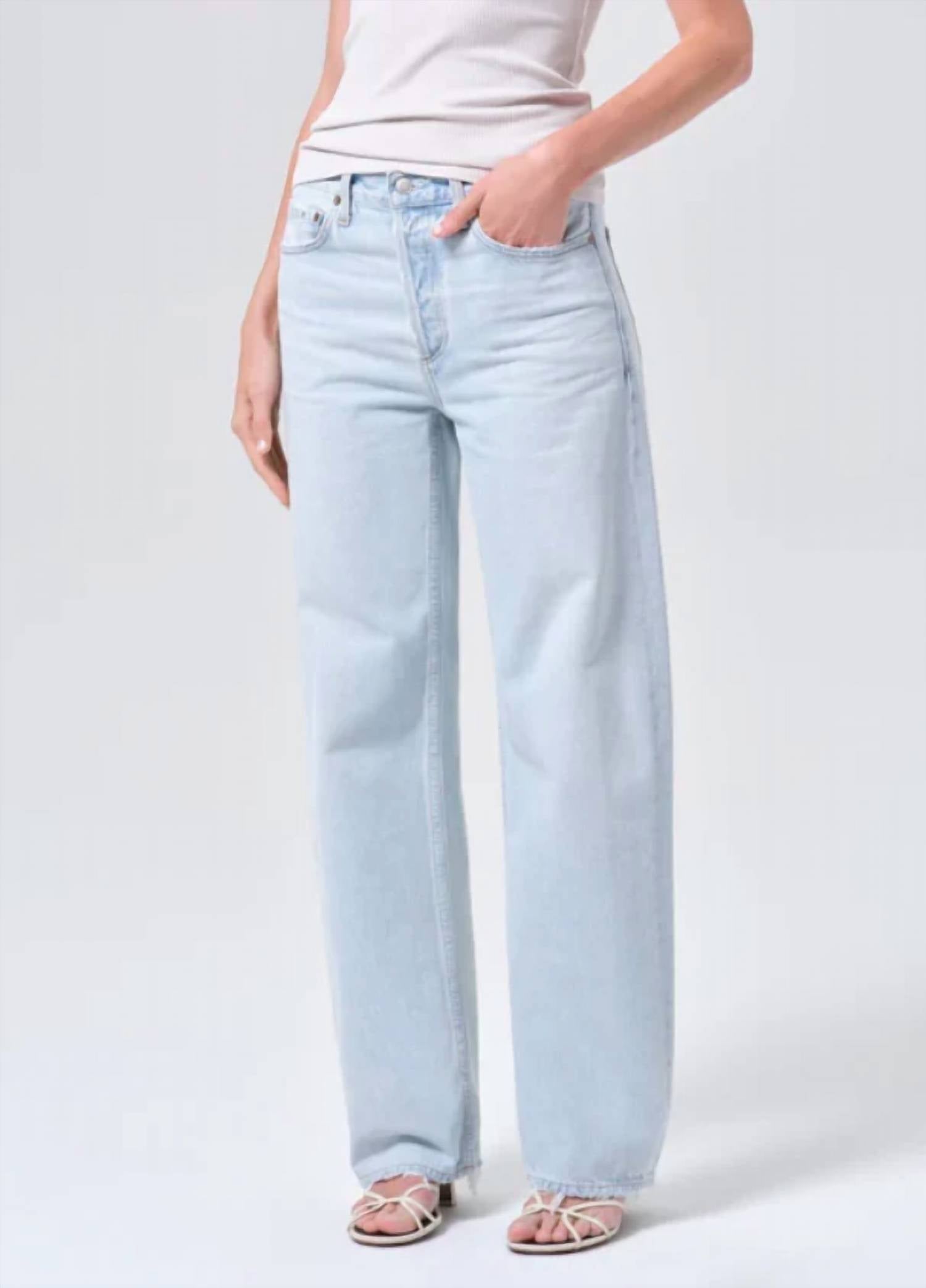 Agolde - Arc Jean 32" Wide Leg Jeans