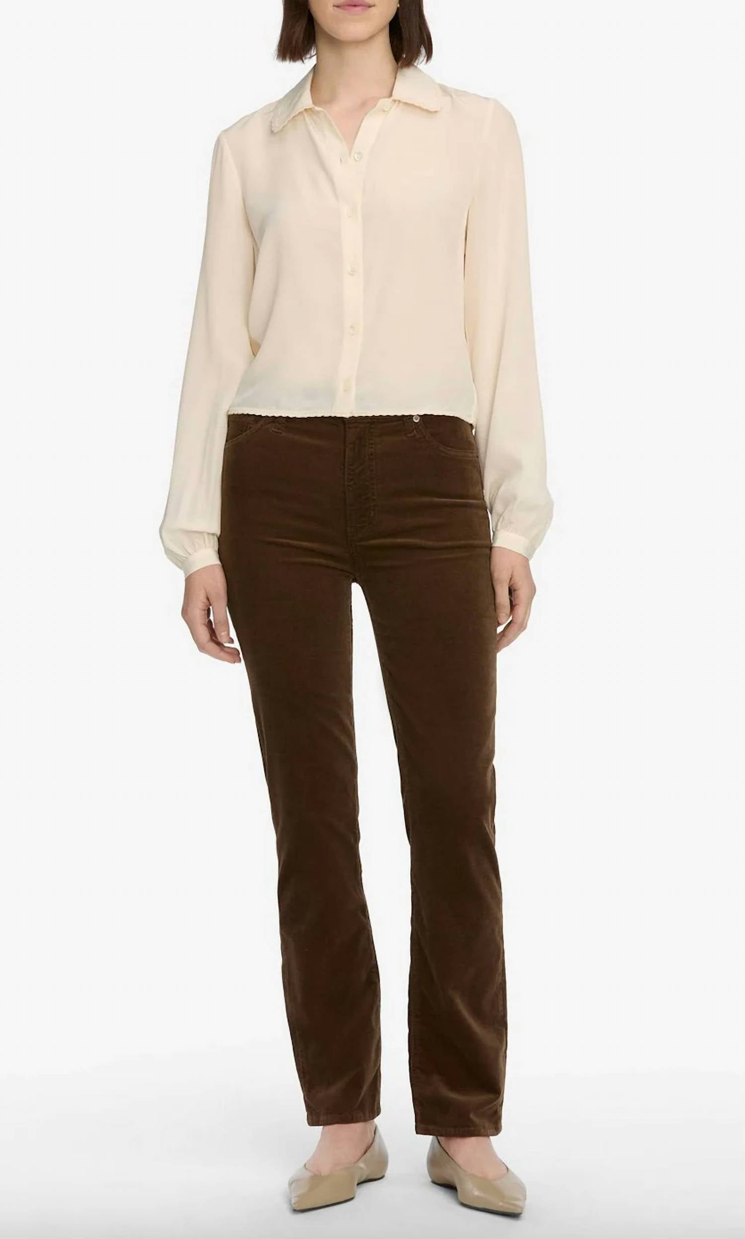 Frame - Le Sleek Straight Corduroy Pant