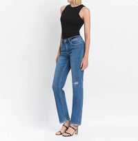 Flying Monkey - Mid Rise Regular Straight Jeans