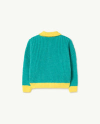 The Animals Observatory - Kid's Bicolor Toucan Cardigan