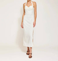Line And Dot - Fable Halter Shell Bodice Dress