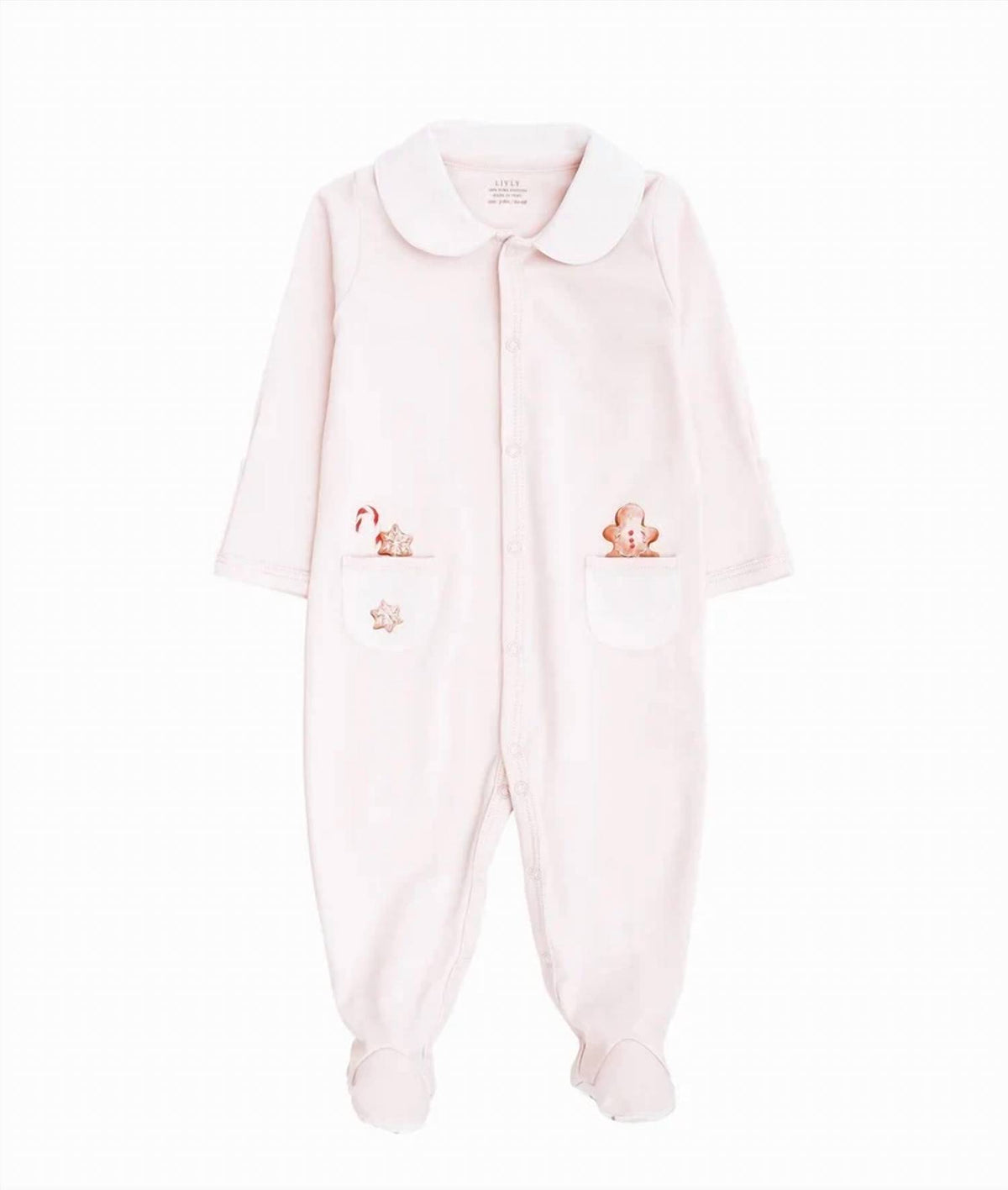 Livly - Baby's Little Gingerbread Footie