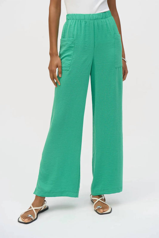 Joseph Ribkoff - Gauze Wide Leg Pull On Pants