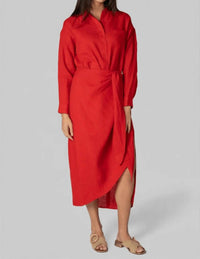 Apiece Apart - Alessandra Sarong Shirt Dress