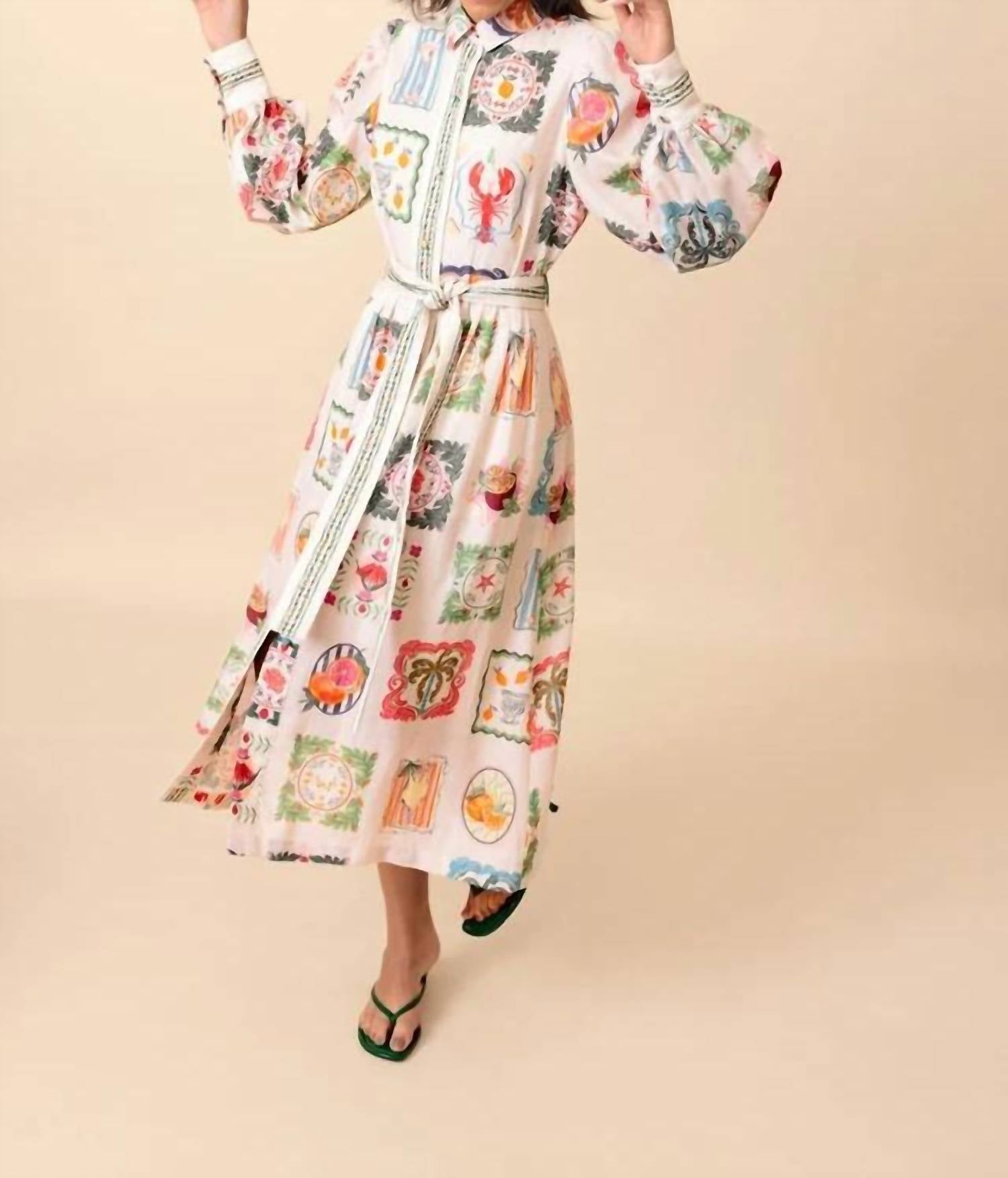 Emily Lovelock - Blythe Print Dress