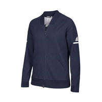 adidas Women's Squad Bomber Jacket in collegiate navy - women's jacket