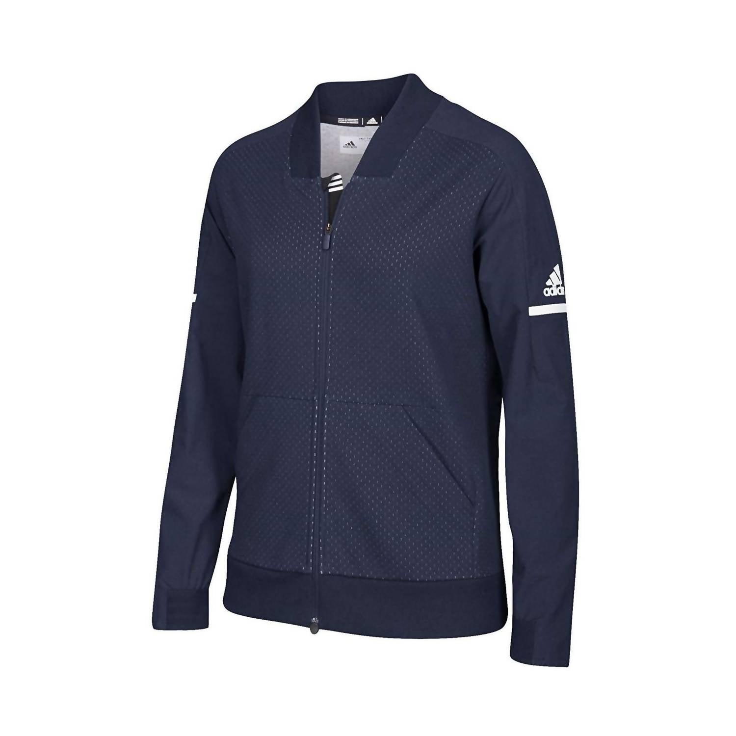 adidas Women's Squad Bomber Jacket in collegiate navy - women's jacket