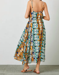 Polagram - Phoebe Tie Waist Maxi Dress