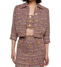 L'Agence - Jia Crop 3/4 Sleeve Jacket