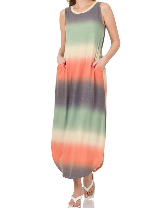 Zenana - Multi Maxi Dress