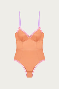 CYDNEY LACE TRIM UNDERWIRE BODYSUIT