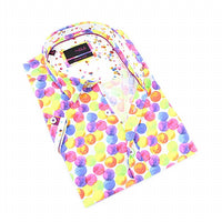 Eight X - Colorful Globes Short Sleeve Shirt