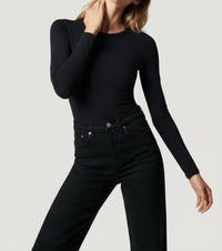 Majestic Filatures - Soft Touch Long Sleeve Crew Neck Tee
