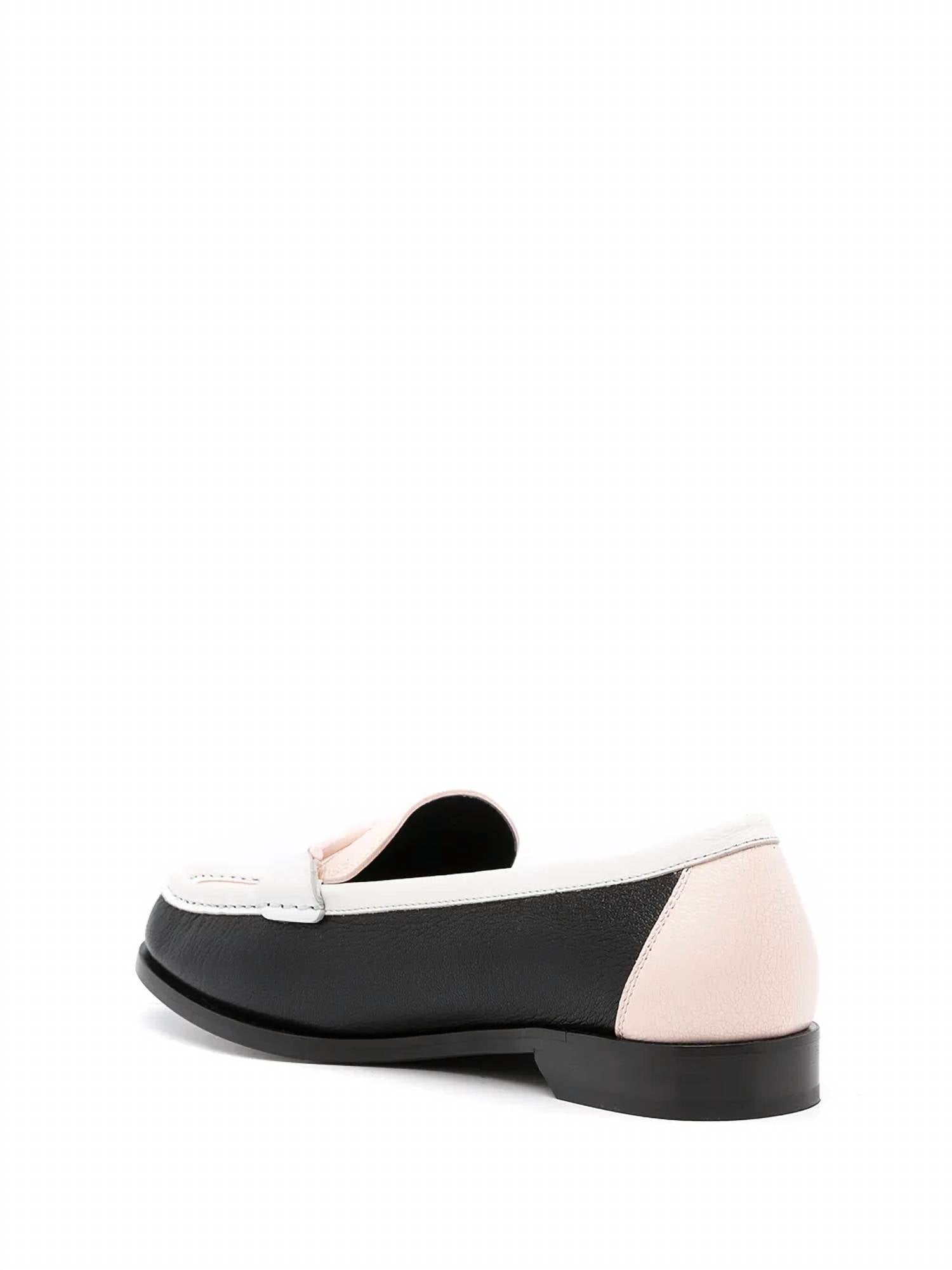 Salvatore Ferragamo Women's Gancini Leather Moccasin Loafers in black - women's flats - view 13