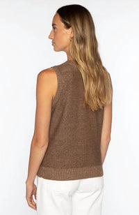 Kinross - Open Textured Lurex Tank