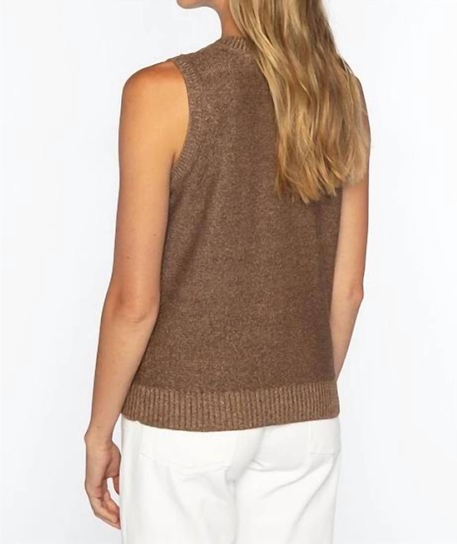 Kinross - Open Textured Lurex Tank