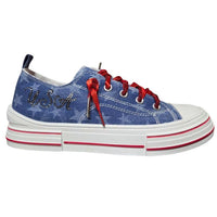 Very G - Women's Aman USA Lace Up Canvas Sneaker