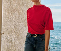 Nation Ltd - Reed Mock Neck Top