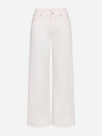 FRAME Women's The Stroll Pant in natural clean - women's pants - alternate view