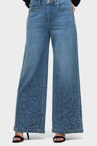 Hudson - Jodie High-rise Wide-leg Jeans